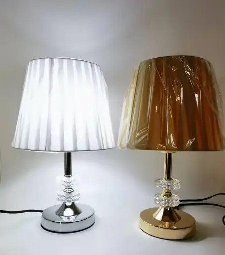Modern Crystal Bedside Table Lamp