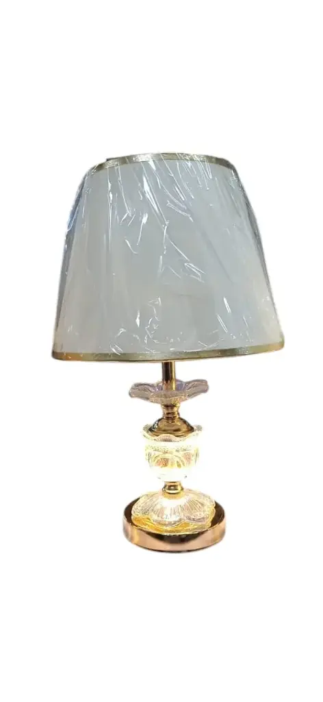 Elegant Crystal Soft Glow Bedside Table Lamp